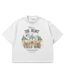 Áo thun Horizon The Heart Unisex Nam Nữ 100% | Form Rộng Boxy Unisex 250GSM