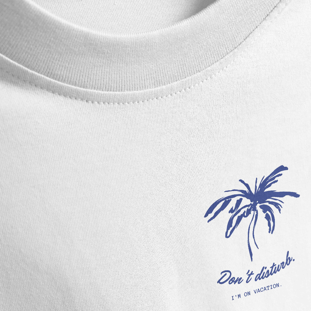Áo Thun Vacation Premium Unisex Nam Nữ| Form Rộng Unisex 250GSM - Ảnh 6