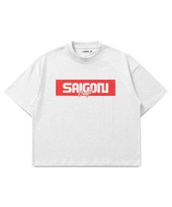 Áo thun SaiGon Craft Horizon Unisex Nam Nữ 100% | Form Rộng Boxy Unisex 250GSM