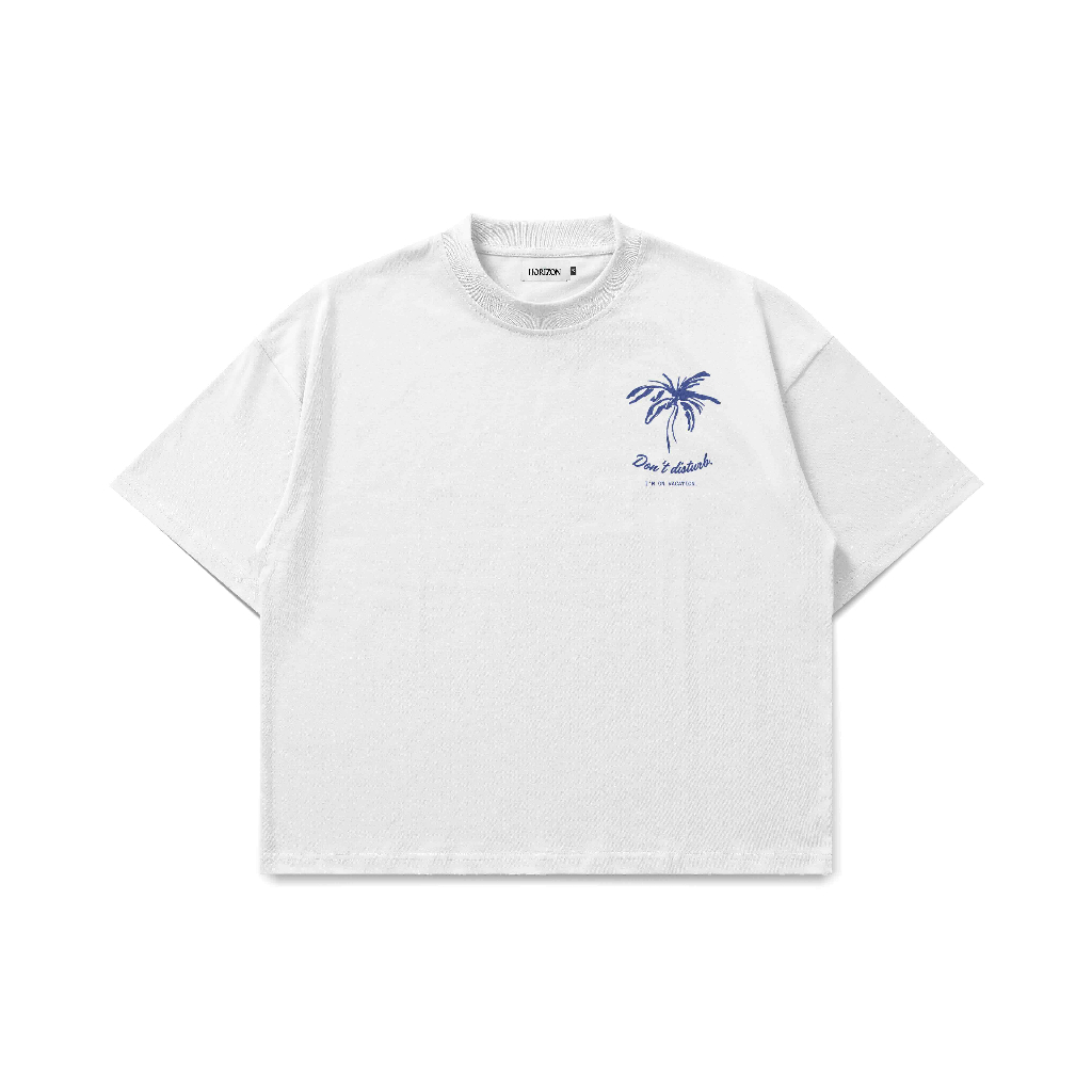 Áo Thun Vacation Premium Unisex Nam Nữ| Form Rộng Unisex 250GSM - Ảnh 2