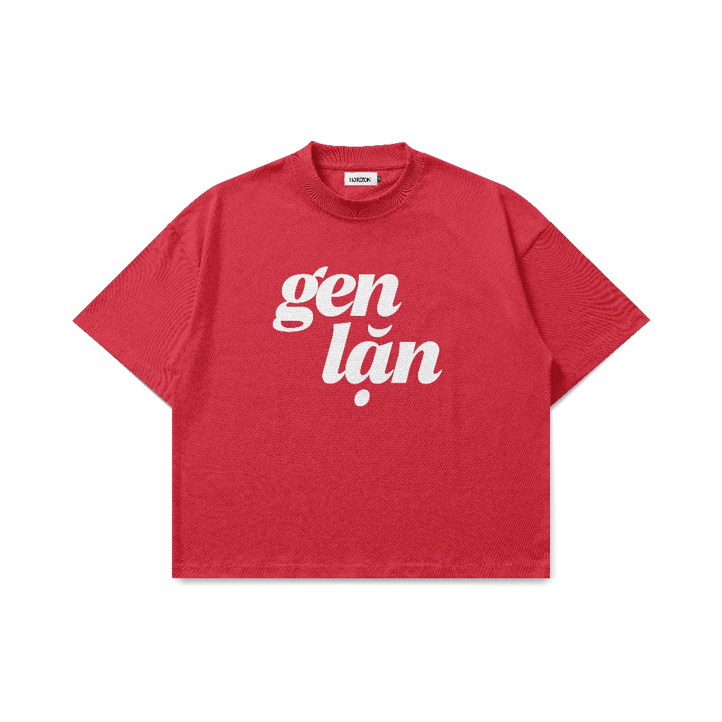 Áo Thun Horizon Gen Lặn Premium Unisex Nam Nữ| Form Rộng Unisex 250GSM - Ảnh 2