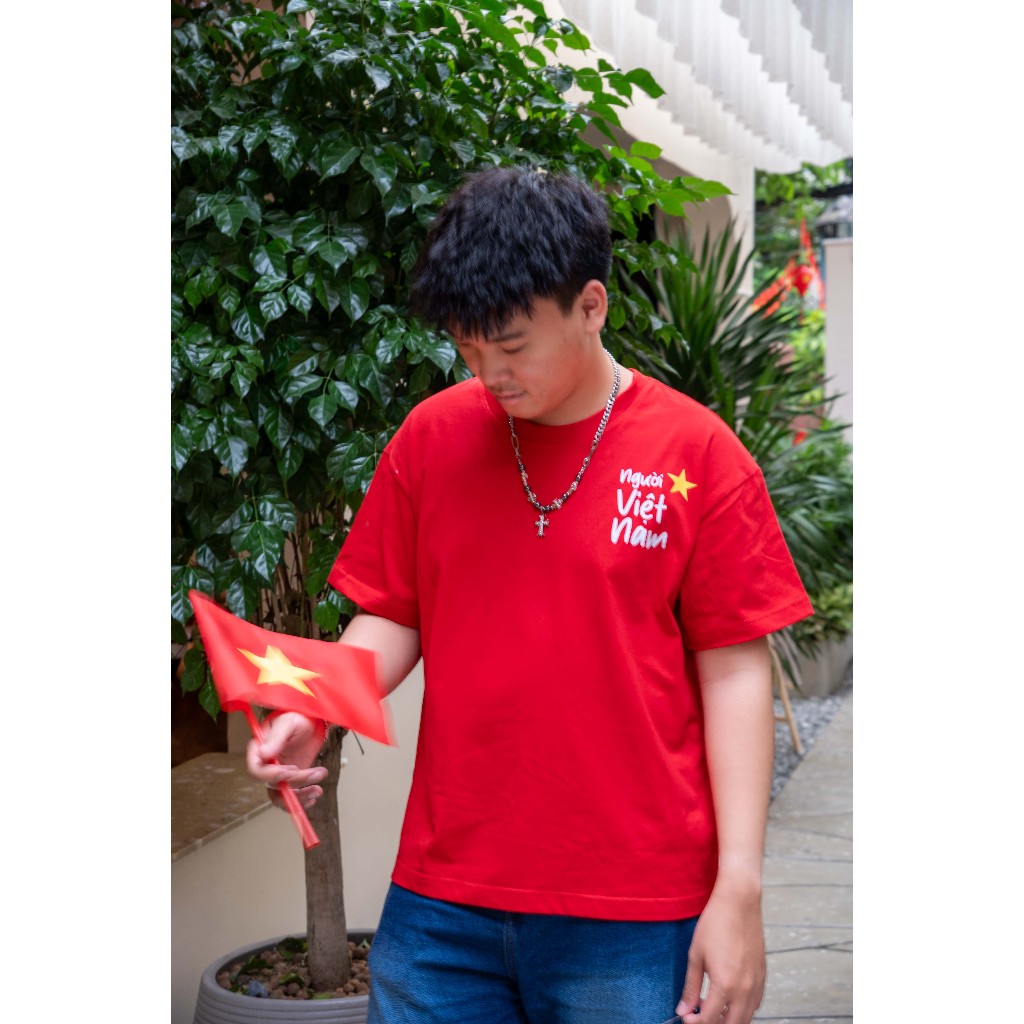 Áo Thun Horizon "Người Việt Nam Sao Vàng" Premium Unisex Nam Nữ| Form Rộng Unisex 250GSM - Ảnh 9