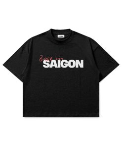 Áo Thun Horizon Base in SAIGON Premium Unisex Nam Nữ| Form Rộng Unisex 250GSM